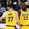 NBA - Luka Dončić vuole che LeBron James finisca la carriera con i Lakers