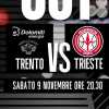 LIVE LBA - Trieste rimonta 22 punti, Trento resiste e la vince con Niang