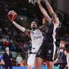 Derthona vs Virtus Bologna: 4Q 69-72 40' timeout Fioretti