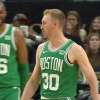 NBA - Celtics, Sam Hauser segna 10 triple in una partita e sfiora il record