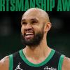 Celtics, Derrick White vince lo Sportsmanship Award 2025-26 NBA