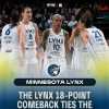 WNBA Finals - Hold up delle Minnesota Lynx, che battono le New York Liberty