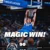 NBA - L'impennata del secondo tempo spinge i Magic a superare i Wizards