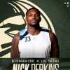 MERCATO BSN - L'ex Brindisi Nick Perkins lascia Taiwan e torna agli Indios de Mayagüez