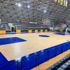 Scafati Basket, restyling per il PalaMangano: ecco il nuovo parquet 