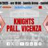 Serie B - Legnano Knights, la nuova stagione parte contro Vicenza 