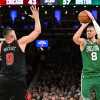 NBA - Con un Porzingis da record i Celtics dominano i Bulls