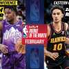 NBA - Isaiah Collier e Zaccharie Risacher Rookies Of The Month