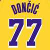 Luka Doncic diventerà il primo giocatore Lakers ad indossare la #77