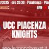Serie B - Infrasettimanale dei Knights al PalaBanca dell'Assigeco