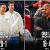 NBA - Daigneault e Bickerstaff sono stati nominati Allenatori del Mese