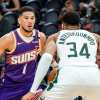 NBA - A Phoenix Devin Booker sconfigge i Bucks all'ultimo secondo