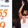 NBA - Jalen Brunson (55 punti) e i Knicks vincono i supplementari a Washington