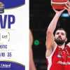 Nikola Mirotic è l'MVP della 15ª giornata della Serie A Unipol 2024/25