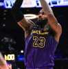 NBA - Lakers: 38 dell'eterno LeBron a 40 anni, piegati i Trailblazers