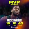 L'MVP del 38o Round: Moses Wright, Zalgiris Kaunas