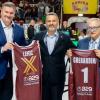 Il Presidente LBA Maurizio Gherardini omaggiato a Trapani per la gara di BCL