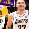 Monster Doncic record con la prima tripla doppia dell'anno: supera Kobe e West