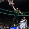 NBA - I Celtics dominano i Sixers anche a quintetti posticci