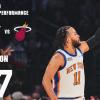 Con un Brunson irreale da 47 punti i Knicks piegano Miami di Ware al MSG