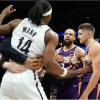 Denim vs Brooks: rissa in campo con ferito anima la sfida Nets vs Suns