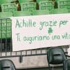 L'omaggio di Oaka a Achille Polonara: "Grazie di tutto. Ti auguriamo una bella vita"