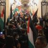 Proteste a Bologna: un sit-in per bloccare la gara Virtus-Maccabi