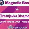 LIVE EC WOMEN - Magnolia Basket Campobasso v WBC Tresnjevka Dinamo LTD, diretta streaming
