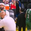 Dallas, Anthony Davis esce (e non rientra) per infortunio contro i Warriors