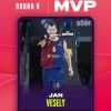 EuroLeague, Jan Vesely MVP del Round 8. Procida il migliore per PIR 