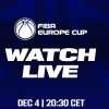 LIVE FIBA EC - Dinamo Sassari vs Bilbao Basket, la diretta streaming