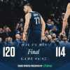 NBA - Il duo Irving/Doncic ha ancora l'ultima parola contro Anthony Edwards