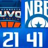 LIVE A2 - Brindisi avanti 41-21 su Ruvo di Puglia all'intervallo