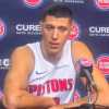 NBA - Simone Fontecchio recupera dall'infortunio, pronto al via del training camp con i Pistons