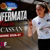A2 F : per Flavia De Cassan c'è il rinnovo con il Galli S. Giovanni