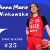 A1 F - Anna Maria Wińkowska è la nuova pivot di Brixia