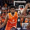Valencia controlla e batte l’ASVEL blindando il quarto posto 