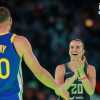 Steph Curry e Sabrina Ionescu, non ci sarà il rematch all'All-Star Game: la decisione della NBA