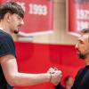 Luigi Suigo ospite dell'Olimpia Milano, visita alla Secondaria 