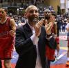 Trieste, Taccetti: "Uniti in un palazzetto incredibile, qualche errore in più ci ha puniti"