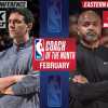 NBA - Mark Daigneault e J.B. Bickerstaff nominati Coaches of the month