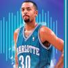 Charlotte Hornets al ritiro della maglia di Dell Curry, padre di Steph 
