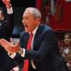 EuroLeague - Olimpia, Messina "Ad un certo punto finite le energie"