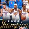 Thunder: è il secondo titolo NBA della franchigia, il primo dal trasferimento a Oklahoma City 