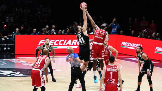 Gazzetta, il ranking della Serie A: Milano e Virtus avanti, quarta Trapani