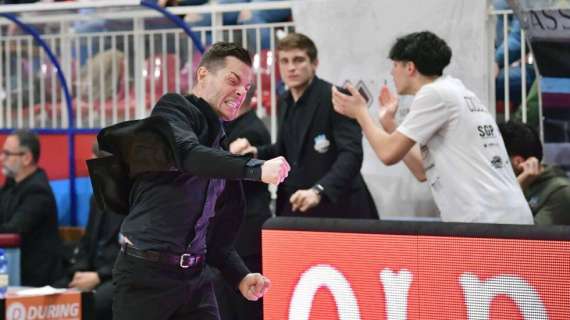A2 - Real Sebastiani Rieti, Rossi: «Vogliamo prolungare la serie, vogliamo regalare al nostro pubblico un’altra serata da vivere insieme»