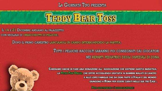 Teddy Bear Toss, il ringraziamento di Peter Pan Onlus