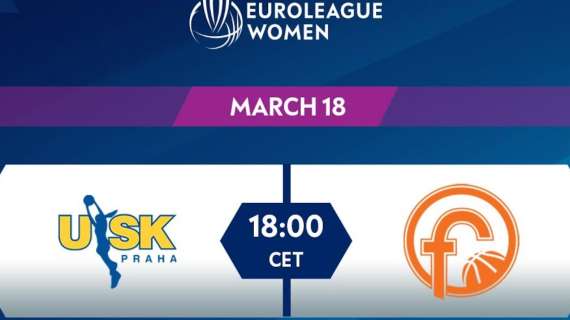 LIVE EuroLeague Women | USK Praha v Beretta Famila Schio, la diretta 