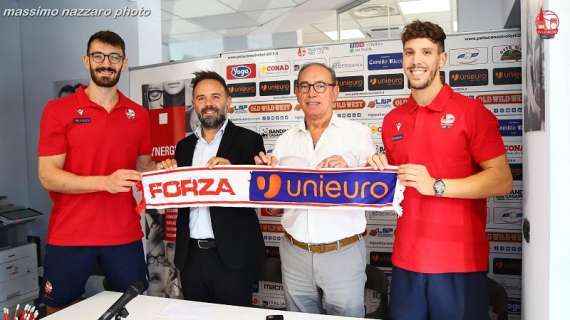 A2 - Unieuro Forlì, la presentazione di Giacomo Zilli e Maurizio Tassone