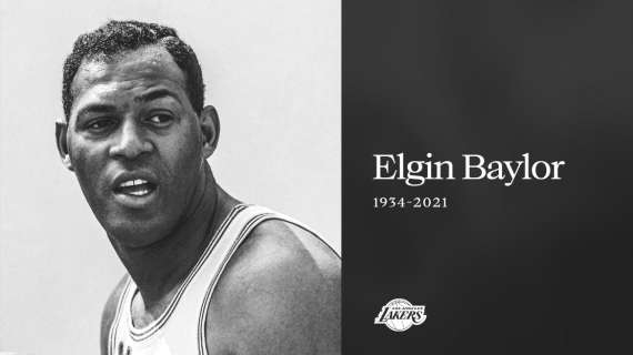 Addio a Elgin Baylor, leggenda della NBA e dei Lakers